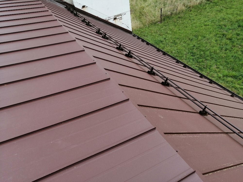 Rekonštrukcia strechy na kostole v Granči Petrovciach.