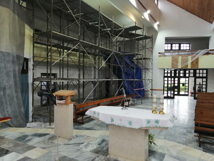 Rekonštrukcia v kostole v Granč – Petrovciach