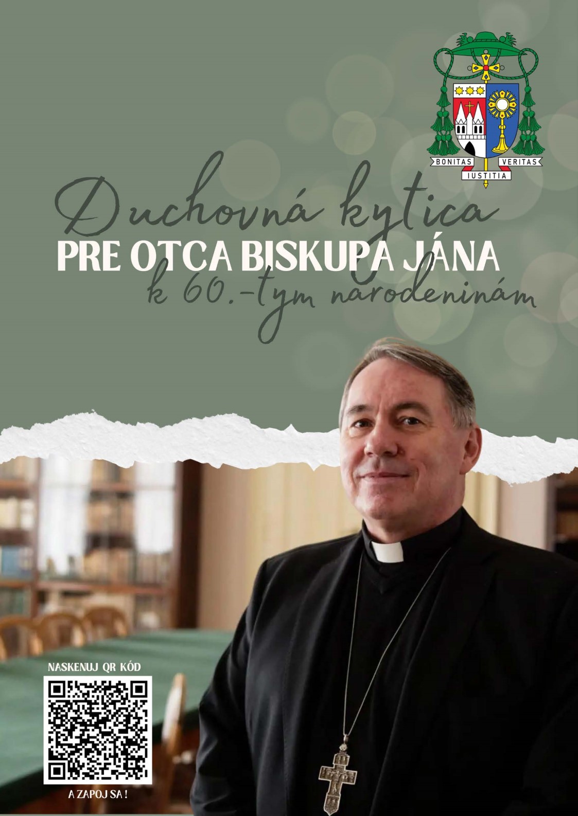 Duchovná kytica pre otca biskupa Jána Kuboša