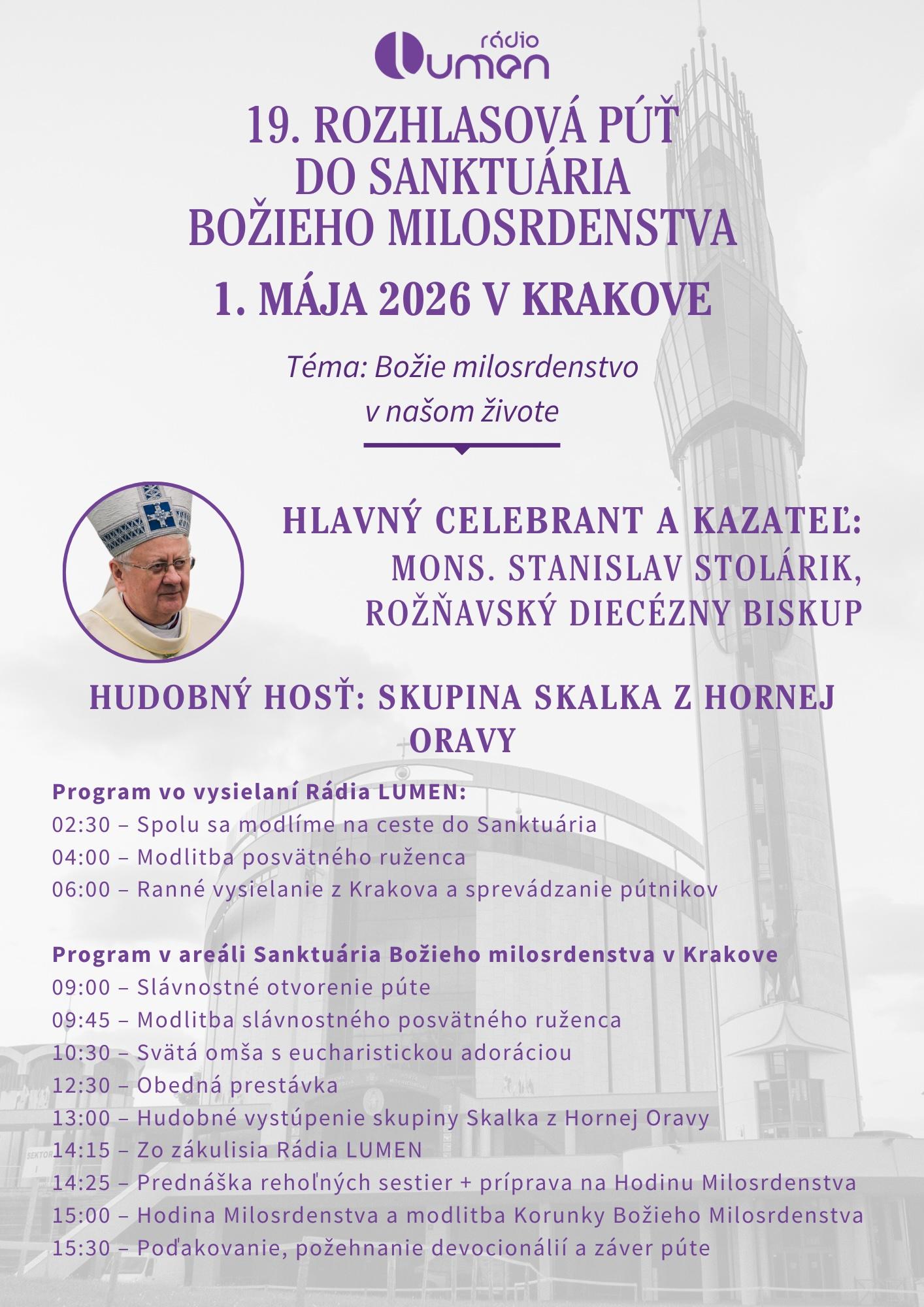 púť Rádia Lumen do Krakova